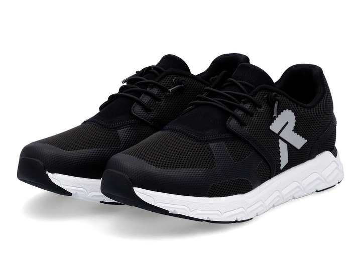 Slipper & Schnürschuhe - Rieker Sneaker aus teilweise beschichtetem Meshmaterial Ansicht 12 Slipper & Schnürschuhe - Rieker Sneaker aus teilweise beschichtetem Meshmaterial, in Größe 036 bis 043, in Farbe WEISS Ansicht 12