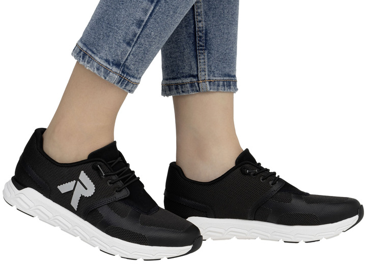 Slipper & Schnürschuhe - Rieker Sneaker aus teilweise beschichtetem Meshmaterial Ansicht 16 Slipper & Schnürschuhe - Rieker Sneaker aus teilweise beschichtetem Meshmaterial, in Größe 036 bis 043, in Farbe WEISS Ansicht 16
