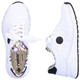 Slipper & Schnürschuhe - Rieker, stylische Damen-Sneaker, Weite H, mit herausnehmbarem Fußbett, in Größe 036 bis 042, in Farbe JEANS – Farbe WEISS-SCHWARZ – Ansicht 7