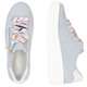 Slipper & Schnürschuhe - Remonte Sneaker mit bunter Schnürung, in Größe 036 bis 042, in Farbe BLEU-WEISS – Farbe BLEU-WEISS – Ansicht 6