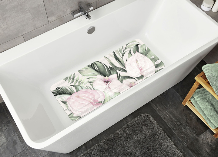 Badezimmeraccessoires - Sicherheits-Einlagen aus dem Hause Kleine Wolke, in Größe 300 (Duscheinlage, 55x55 cm) bis 302 (Nackenpolster, 32x22 cm), in Farbe BUNT Ansicht 3