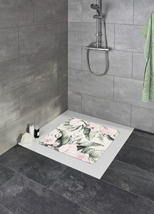 Badezimmeraccessoires - Sicherheits-Einlagen aus dem Hause Kleine Wolke, in Größe 300 (Duscheinlage, 55x55 cm) bis 302 (Nackenpolster, 32x22 cm), in Farbe BUNT Ansicht 5