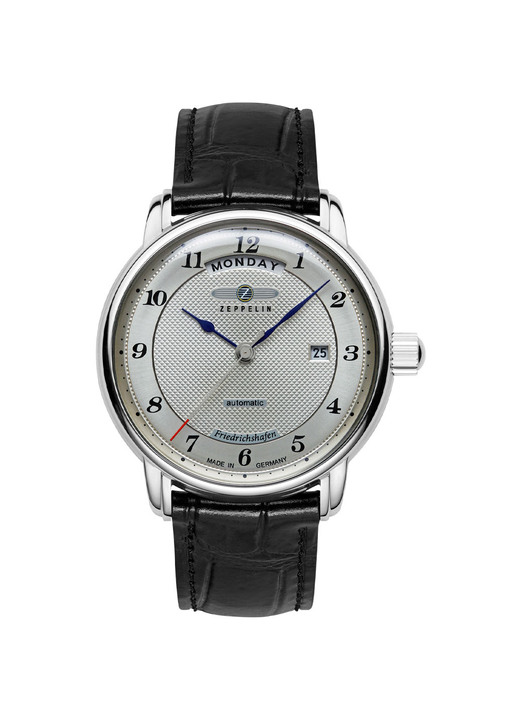 Mechanikuhren / Automatikuhren - Automatik-Herrenuhr, Zeppelin-Serie Friedrichshafen 8562-4.  Ansicht 2 Mechanikuhren / Automatikuhren - Automatik-Herrenuhr, Zeppelin-Serie Friedrichshafen 8562-4. , in Farbe  Ansicht 2