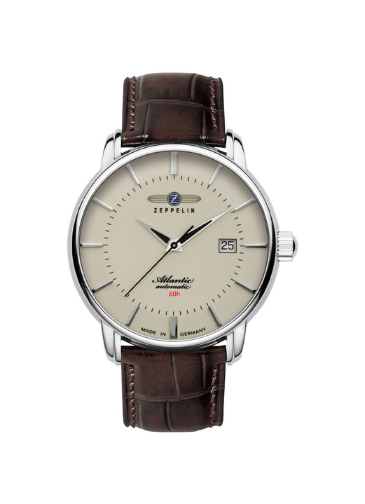 Mechanikuhren / Automatikuhren - Automatik-Herrenuhr, Zeppelin-Atlantic 8460-5 Ansicht 2 Mechanikuhren / Automatikuhren - Automatik-Herrenuhr, Zeppelin-Atlantic 8460-5, in Farbe  Ansicht 2