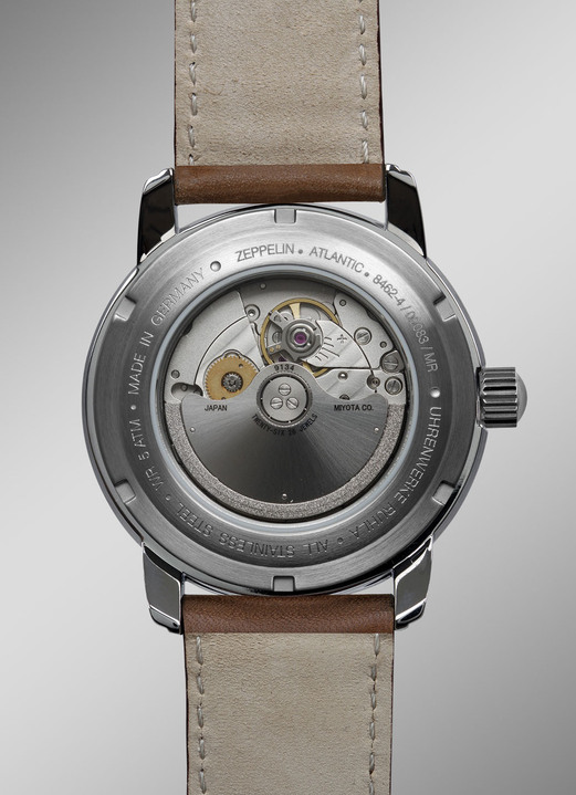 Mechanikuhren / Automatikuhren - Automatik-Herrenuhr, Zeppelin-Atlantic 8462-4 Ansicht 4 Mechanikuhren / Automatikuhren - Automatik-Herrenuhr, Zeppelin-Atlantic 8462-4, in Farbe  Ansicht 4