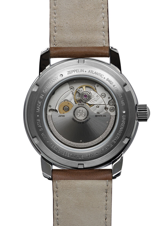 Mechanikuhren / Automatikuhren - Automatik-Herrenuhr, Zeppelin-Atlantic 8462-4 Ansicht 5 Mechanikuhren / Automatikuhren - Automatik-Herrenuhr, Zeppelin-Atlantic 8462-4, in Farbe  Ansicht 5