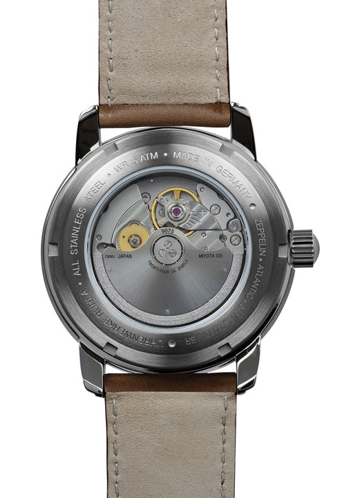 Mechanikuhren / Automatikuhren - Automatik-Herrenuhr, Zeppelin-Atlantic 8468-5 Ansicht 5 Mechanikuhren / Automatikuhren - Automatik-Herrenuhr, Zeppelin-Atlantic 8468-5, in Farbe  Ansicht 5