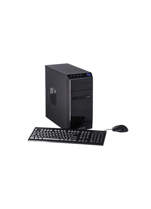 Computer & Elektronik - Für jeden Anspruch die passende Ausstattung: PC-Rechner-Set von Captiva Ansicht 5 Computer & Elektronik - Für jeden Anspruch die passende Ausstattung: PC-Rechner-Set von Captiva, in Farbe SCHWARZ, in Ausführung I81-132. Der Einsteiger Ansicht 5