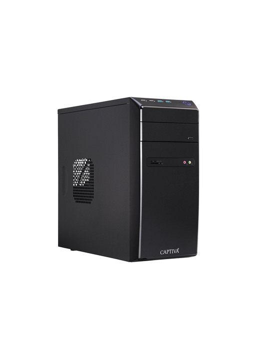 Computer & Elektronik - Für jeden Anspruch die passende Ausstattung: PC-Rechner-Set von Captiva Ansicht 6 Computer & Elektronik - Für jeden Anspruch die passende Ausstattung: PC-Rechner-Set von Captiva, in Farbe SCHWARZ, in Ausführung I81-132. Der Einsteiger Ansicht 6