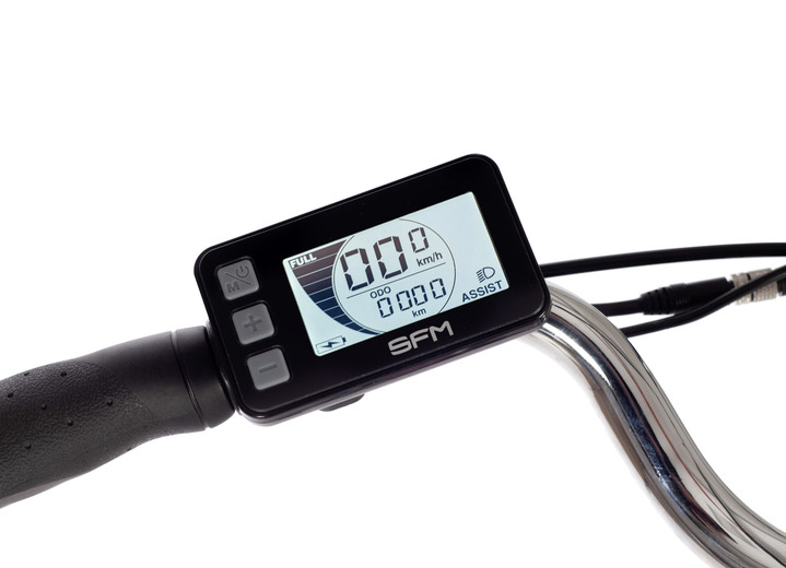 - Zeitlos, elegantes City-E-Bike mit komfortabler Ausstattung  , in Farbe GRÜN Ansicht 3