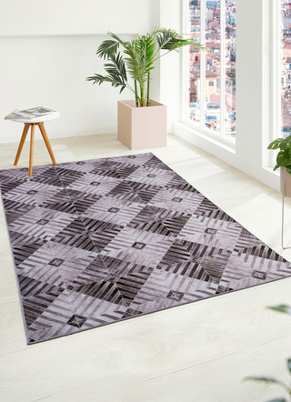 Modern - Teppiche mit robuster und pflegeleichter Oberfläche – Farbe BEIGE – Ansicht  Modern - Teppiche mit robuster und pflegeleichter Oberfläche, in Größe 109 (Brücke, 50 x 80 cm) bis 249	(Teppich,	160 x 230 cm), in Farbe BEIGE – Farbe BEIGE – Ansicht