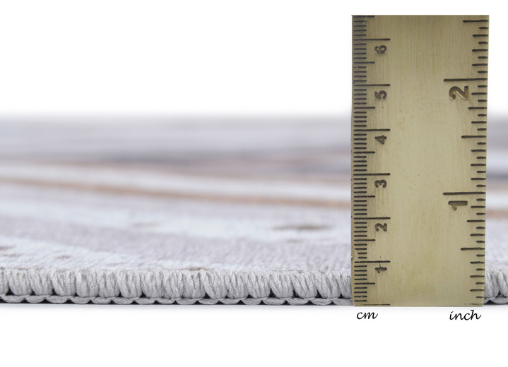 Klassisch - Robuste und pflegeleichte Teppiche, in Größe 113 (Brücke, 70 x 140 cm) bis 249 (Teppich, 160 x 230 cm), in Farbe GRAU Ansicht 5