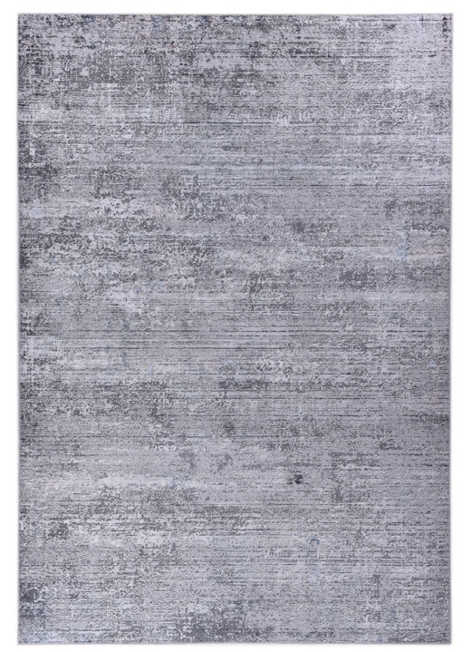 Modern - Elegant bedruckte Brücken und Teppiche , in Größe 113 (Brücke, 70 x 140 cm) bis 278 (Teppich, 190 x 290 cm), in Farbe GRAU Ansicht 5