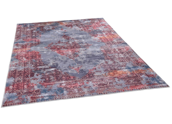 Modern - Stilvoll bedruckte Brücken und Teppiche Ansicht 3 Modern - Stilvoll bedruckte Brücken und Teppiche, in Größe 113 (Brücke, 70 x 140 cm) bis 278 (Teppich, 190 x 290 cm), in Farbe ROST Ansicht 3