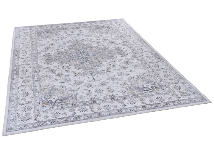 Modern - Bedruckte Brücken und Teppich von Gino Falcone, in Größe 113 (Brücke, 70 x 140 cm) bis 249 (Teppich, 160 x 230 cm), in Farbe CREME Ansicht 3