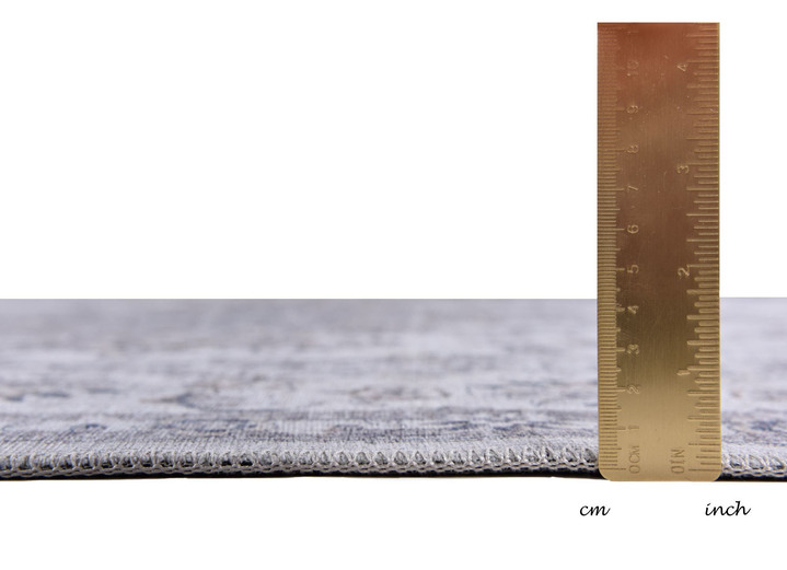 Modern - Bedruckte Brücken und Teppich von Gino Falcone, in Größe 113 (Brücke, 70 x 140 cm) bis 249 (Teppich, 160 x 230 cm), in Farbe CREME Ansicht 2