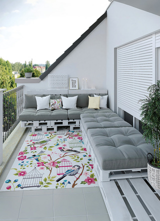 Indoor / Outdoor geeignete Brücken und Teppiche