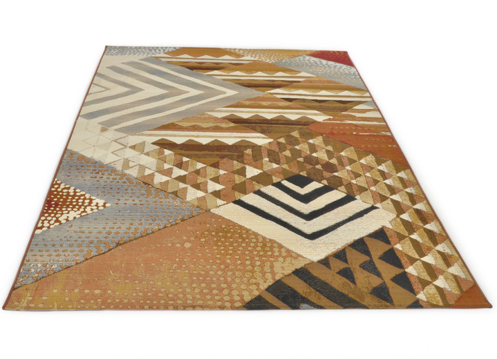 Modern - Indoor / Outdoor geeignete Brücken und Teppiche Ansicht 3 Modern - Indoor / Outdoor geeignete Brücken und Teppiche, in Größe 115 (Brücke, 80 x 165 cm) bis 249 (Teppich, 160 x 235 cm), in Farbe BRAUN Ansicht 3