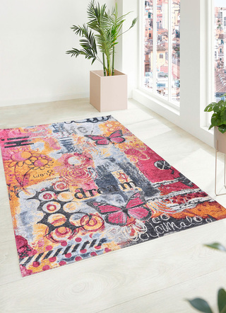 Modern - Ausdrucksstarke, moderne Brücken und Teppiche, in Größe 115 (Brücke, 80 x 160 cm) bis 278 (Teppich, 190 x 280 cm), in Farbe BUNT – Farbe BUNT – Ansicht 