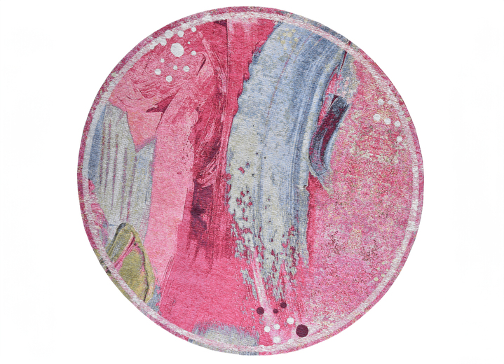 Modern - Moderne Teppiche von Gino Falcone, in Größe 115 (Brücke, 80 x 160 cm) bis 305 (Teppich rund,	Ø 160 cm), in Farbe BUNT Ansicht 3