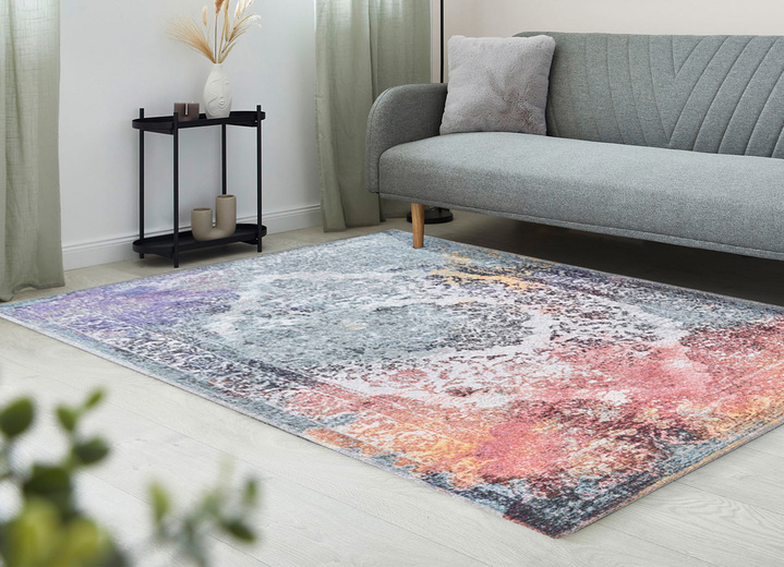 Modern - Ausdrucksstarke Teppiche in angenehmer Qualität, in Größe 115 (Brücke, 80 x 160 cm) bis 278 (Teppich, 190 x 280 cm), in Farbe BUNT Ansicht 4