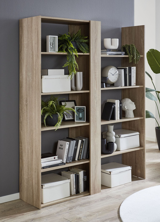 Regale - Ausziehbares Wandregal mit modernem Design, in Farbe WEISS Ansicht 7