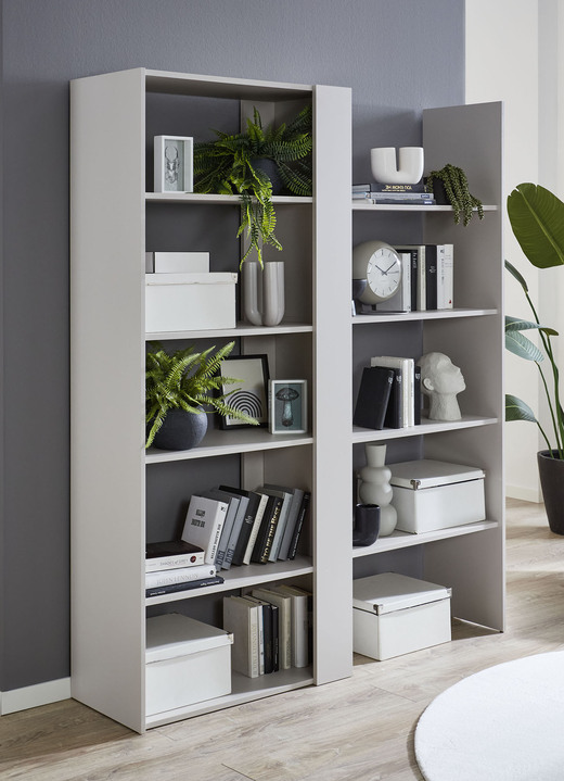 Regale - Ausziehbares Wandregal mit modernem Design, in Farbe WEISS Ansicht 4