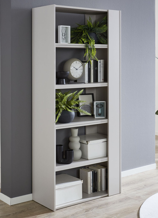 Regale - Ausziehbares Wandregal mit modernem Design, in Farbe WEISS Ansicht 6