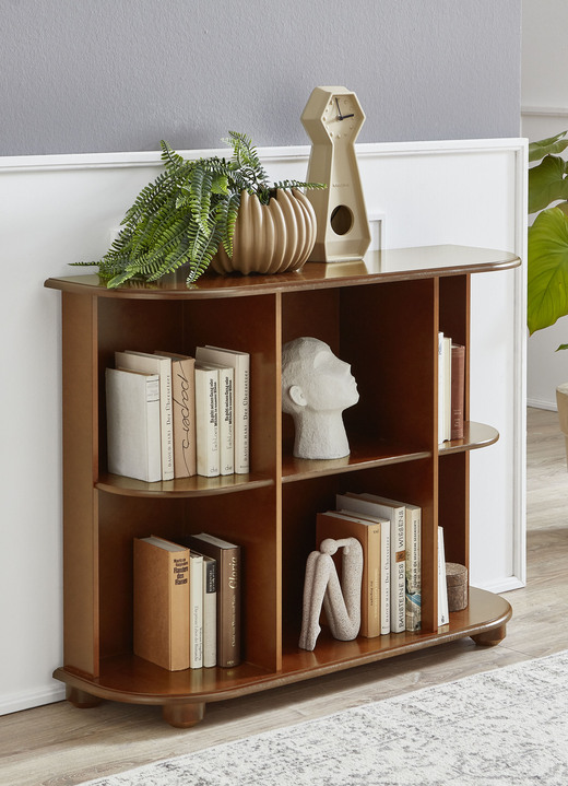 Regale - Regal mit 6 offenen Fächern, in Farbe WEISS Ansicht 2