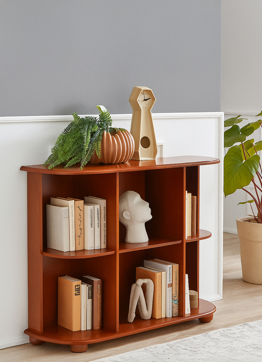 Regale - Regal mit 6 offenen Fächern, in Farbe WEISS Ansicht 3