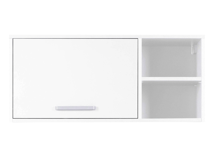 Mehrzweckschränke - Raffinierte Schränke mit Melaminbeschichtung, in Farbe WEISS, in Ausführung Hängeschrank Ansicht 1