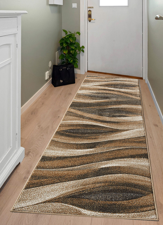 Läufer & Stufenmatten - Kombistarker Läufer, in Größe 102 (Läufer, 67 cm breit) bis 106 (Läufer, 100 cm breit), in Farbe BEIGE Ansicht 1