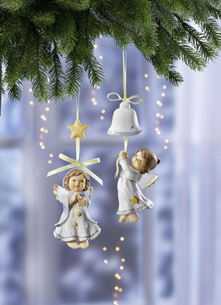 Hänge-Ornament als Engel
