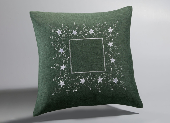 Tischdecken - Tisch- und Raumdekoration mit Glitzergarn, in Größe 130 (Deckchen, 35/ 50 cm) bis 404 (Kissenbezug, 40/ 40 cm), in Farbe ROT Ansicht 18