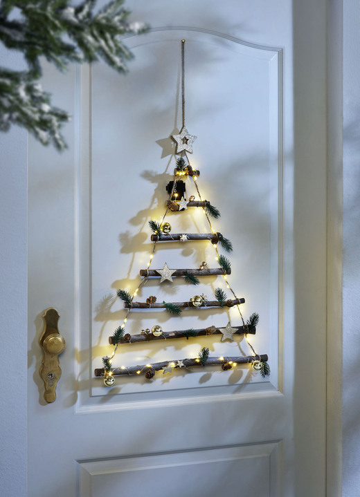 Außendekorationen - LED-Türbehang, in Farbe ROT Ansicht 2