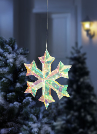 LED-Schneekristall "Glamour"