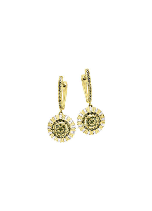 Ohrschmuck - Poetische Klappcreolen  Ansicht 2 Ohrschmuck - Poetische Klappcreolen , in Farbe  Ansicht 2