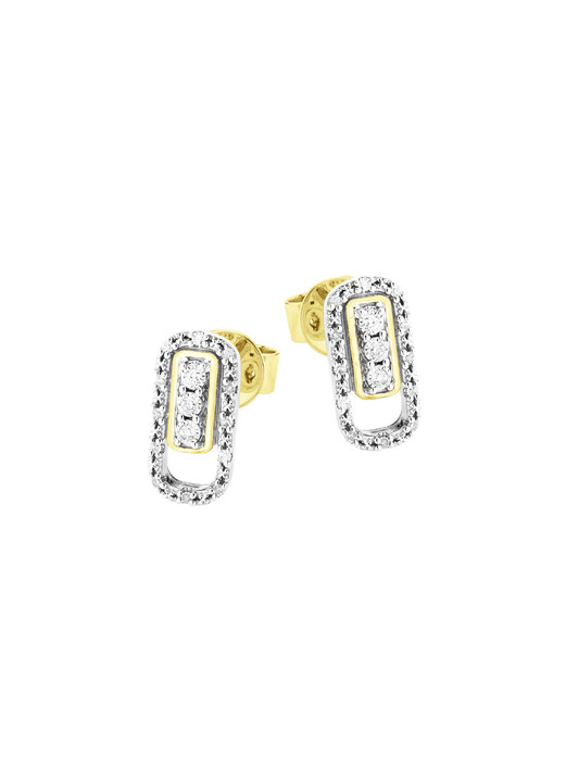 Ohrschmuck - Schicke Ohrstecker mit Brillanten Ansicht 2 Ohrschmuck - Schicke Ohrstecker mit Brillanten, in Farbe  Ansicht 2