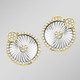Ohrschmuck - Strahlende Eleganz: Ohrstecker mit 86 Diamanten – Ansicht 1 Ohrschmuck - Strahlende Eleganz: Ohrstecker mit 86 Diamanten, in Farbe  – Ansicht 1