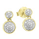 Ohrschmuck - Bewegliche Ohrstecker mit Diamanten – Ansicht 2 Ohrschmuck - Bewegliche Ohrstecker mit Diamanten, in Farbe  – Ansicht 2