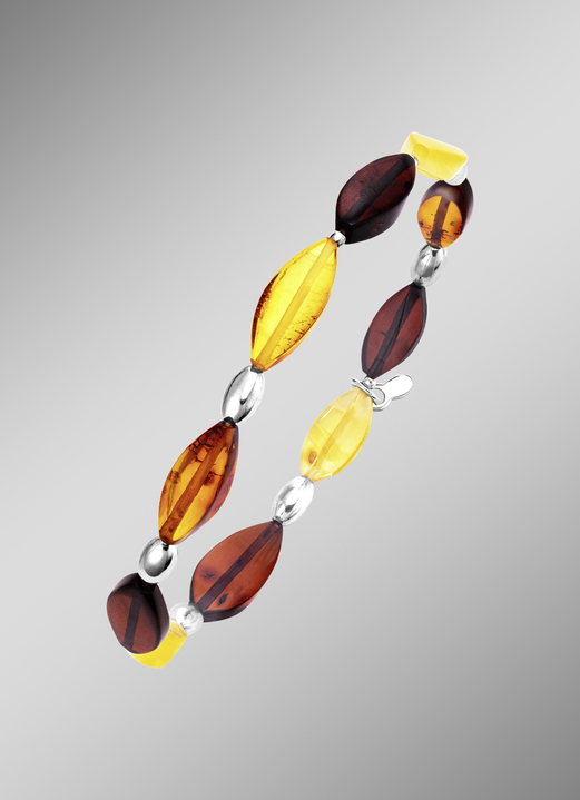 Armbänder - Armband mit Bernstein, in Farbe  Ansicht 1