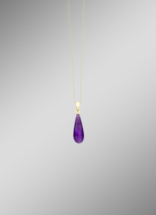 Anhänger - Toller Anhänger mit Amethyst, in Farbe  Ansicht 1