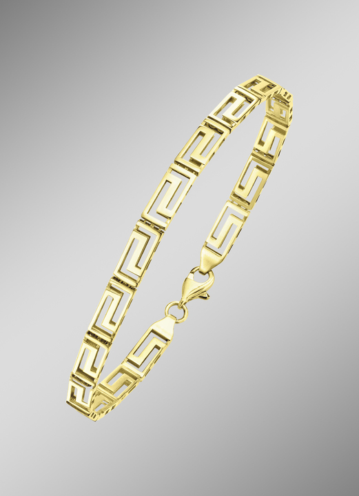 Armbänder - Armband mit Meandermuster, in Farbe  Ansicht 1