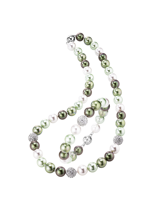 Schmucksets - Wunderschön schimmerndes, 2-teiliges Schmuck-Set, in Farbe WEISS Ansicht 14