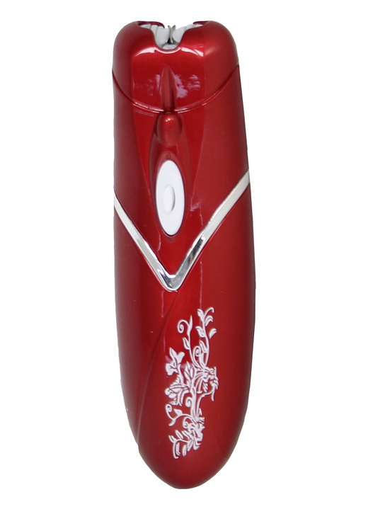 Haarentfernung - Epilierer mit Licht & Maniküre-Set, in Farbe ROT Ansicht 1