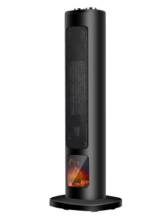 Raumklima - Keramik-Heizlüfter Rhodos, in Farbe SCHWARZ Ansicht 2