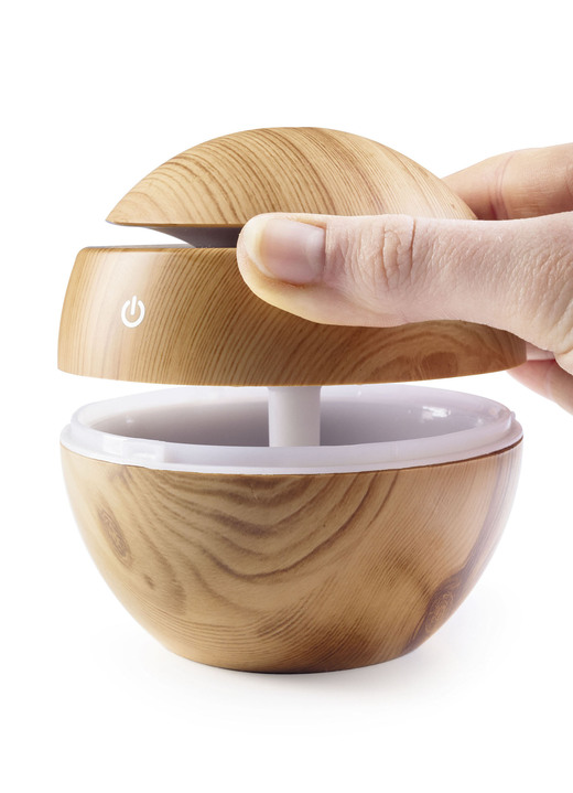 Raumklima - Luftbefeuchter in Holzoptik, in Farbe BRAUN Ansicht 2