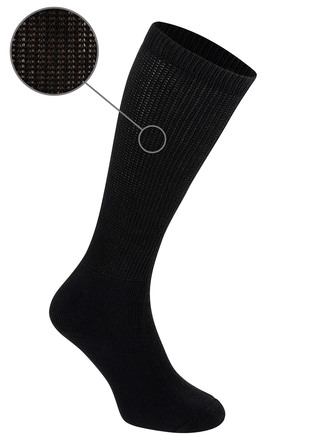 Thermo-Kniestrümpfe für kälteempfindliche Füße, 3er-Pack