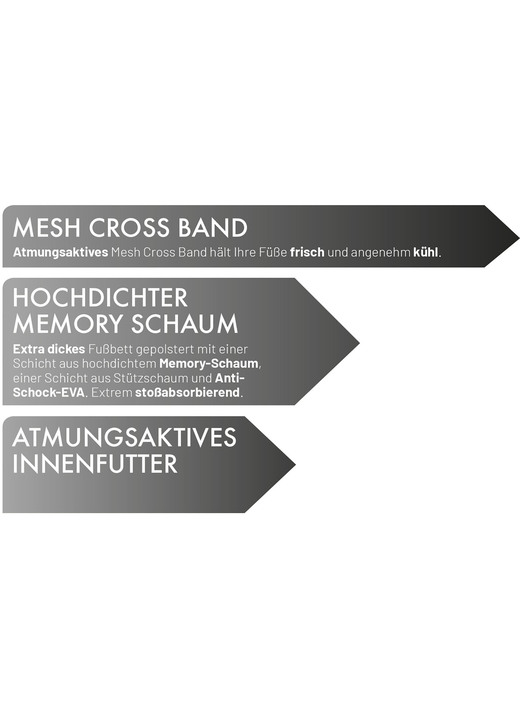 Slipper & Schnürschuhe - Relax-Cross Slipper für drinnen und draußen, in Größe 001 bis 004, in Farbe SCHWARZ-PINK Ansicht 10