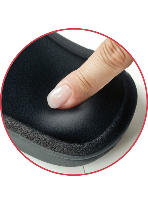 Slipper & Schnürschuhe - Relax-Cross Slipper für drinnen und draußen, in Größe 001 bis 004, in Farbe SCHWARZ-PINK Ansicht 4